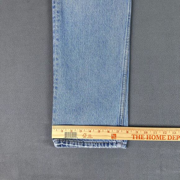 Vintage Levis 501 Jeans Mens 36x32 Blue Light Wash Button Fly made in USA - Picture 15 of 16